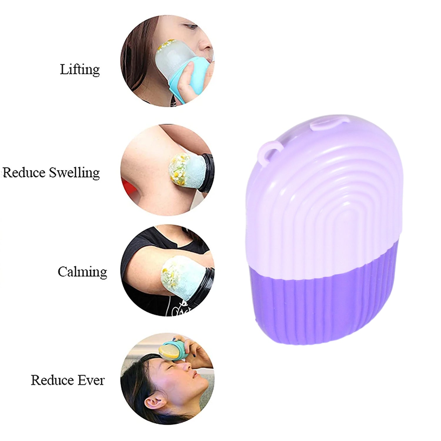 BEAUTY ICE ROLLER FOR FACE MASSAGER & EYE REUSABLE FACE ROLLERS FACIAL ROLLER ( Purple Color) BEAUTY ICE ROLLER FOR FACE MASSAGER & EYE REUSABLE FACE ROLLERS FACIAL ROLLER ( Purple Color)